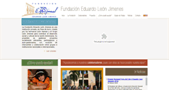 Desktop Screenshot of fundacionelj.org.do